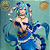 HATSUNE MIKU PRINCESS MERMAID VER. AMP TAITO 100% ORIGINAL COM CAIXA - Imagem 2