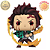 KAMADO TANJIRO COM ESPADA DEMON SLAYER FUNKO POP 1748 100% ORIGINAL LACRADO - Imagem 1