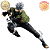 HATAKE KAKASHI NARUTO BFC COLOSSEUM BANPRESTO 100% ORIGINAL LACRADO - Imagem 3