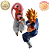 VEGETTO SSJ DRAGON BALL Z MATCH MAKERS BANPRESTO 100% ORIGINAL LACRADO - Imagem 3