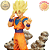 SON GOKU SSJ TELETRANSPORTANDO DRAGON BALL Z HISTORY BOX VOL.2 BANPRESTO 100% ORIGINAL LACRADO - Imagem 2