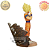 SON GOKU SSJ TELETRANSPORTANDO DRAGON BALL Z HISTORY BOX VOL.2 BANPRESTO 100% ORIGINAL LACRADO - Imagem 3