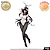 ALBEDO BUNNY DE MAIÔ BRANCO E MEIA CALÇA OVERLORD BICUTE BUNNIES FURYU 100% ORIGINAL LACRADO - Imagem 4
