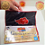 TOALHA PEQUENA AKATSUKI NARUTO ICHIBAN KUJI LETRA G BANDAI 100% ORIGINAL LACRADO - Imagem 1