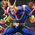 ALL MIGHT DIORAMA MY HERO ACADEMIA GOODSMILE COMPANY 1/8 100% ORIGINAL LACRADO - Imagem 2