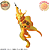 NAMIKAZE MINATO MODO KURAMA NARUTO SHIPPUDEN VIBRATION STARS BANPRESTO 100% ORIGINAL LACRADO - Imagem 1