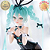 HATSUNE MIKU BUNNY VER. BICUTE BUNNIES FURYU 100% ORIGINAL LACRADO - Imagem 2