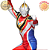 ULTRAMAN GAIA - ULTRAMAN TIGA - HEROS BRAVE STATUE (SUPREME - VERSION) 100% ORIGINAL LACRADO - Imagem 2