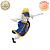 KURAPIKA ATACANDO HUNTER X HUNTER VIBRATION STARS VOL.2 BANPRESTO 100% ORIGINAL LACRADO - Imagem 3
