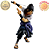 UCHIHA SASUKE NARUTO SHIPPUDEN VIBRATION STARS VOL.2 BANPRESTO 100% ORIGINAL LACRADO - Imagem 3