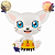 TAILMON DIGIMON LOOK UP MEGAHOUSE 100% ORIGINAL LACRADO - Imagem 1