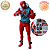 SCARLET SPIDER ARTICULADO MARVEL HOT TOYS 1/6 DELUXE VER. 100% ORIGINAL COM CAIXA - Imagem 1