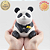 PANDA JUJUTSU KAISEN LOOK UP MEGAHOUSE 100% ORIGINAL LACRADO - Imagem 2