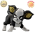 IGGY JOJO'S BIZARRE ADVENTURE STARDUST CRUZADERS MASTERLISE ICHIBAN KUJI LETRA F BANDAI 100% ORIGINAL LACRADO - Imagem 2