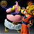 CONJUNTO GOKU SSJ3 VS MAJIN BOO DRAGON BALL Z MATCH MAKERS BANPRESTO 100% ORIGINAL LACRADO - Imagem 2