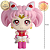 CHIBI MOON LOOK UP MEGAHOUSE 100% ORIGINAL LACRADO - Imagem 1