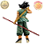 [RESERVA] SON GOKU DRAGON BALL Z SMSPXBWFC DAIMATISURI VER. BANPRESTO 100% ORIGINAL LACRADO - Imagem 5