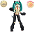 HATSUNE MIKU NEKO ORELHAS DE GATO PROJECT DIVA SPM SEGA 100% ORIGINAL  LACRADO - Imagem 1