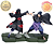 [PRÉ-VENDA NOVEMBRO/25 - 50%] SASUKE VS ITACHI NARUTO SHIPPUDEN COMBINATION BATTLE BANPRESTO 100% ORIGINAL LACRADO - Imagem 1