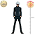 GOJO SATORU DE ÓCULOS JUJUTSU KAISEN KING OF ARTIST BANPRESTO 100% ORIGINAL SEM CAIXA - Imagem 1