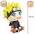 UZUMAKI NARUTO NARUTO SHIPPUDEN LOOK UP MEGAHOUSE 100% ORIGINAL LACRADO - Imagem 1