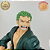 RORONOA ZORO ONE PIECE GRANDISTA 2.0 BANPRESTO 100% ORIGINAL SEM CAIXA - Imagem 2