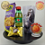 COPO ALBEDO ICHIBAN ACTION FIGURES + SNACKS PACOTE BLACK - Imagem 1