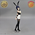 [PRÉ-VENDA JANEIRO/26 - 50%] REZE BOMB GIRL BUNNY VER. CHAINSAW MAN BICUTE BUNNIES FURYU 100% ORIGINAL LACRADO - Imagem 1