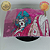 TOALHA GRANDE HIYORI ROSA ONE PIECE ICHIBAN KUJI BANDAI 100% ORIGINAL LACRADO - Imagem 1