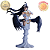 ALBEDO TRADITIONAL WHITE DRESS OVERLORD BANPRESTO 100% ORIGINAL LACRADO - Imagem 1