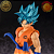 SON GOKU SSJ BLUE DRAGON BALL SUPER BLOOD OF SAIYANS BANPRESTO 100% ORIGINAL LACRADO - Imagem 2
