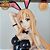 ASUNA BUNNY SWORD ART ONLINE FREEING GOODSMILE COMPANY 1/4 (DETALHE MEIA CALÇA) 100% ORIGINAL LACRADO - Imagem 2