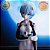 REI AYANAMI NEON GENESIS EVANGELION PILOTOS SE ENCONTRAM ICHIBAN KUJI LETRA B BANDAI 100% ORIGINAL COM CAIXA - Imagem 3