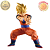SON GOKU SSJ SOLTANDO KAMEHAMEHA NEW 2025 DRAGON BALL Z GRANDISTA BANPRESTO 100% ORIGINAL LACRADO - Imagem 4