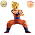 SON GOKU SSJ SOLTANDO KAMEHAMEHA NEW 2025 DRAGON BALL Z GRANDISTA BANPRESTO 100% ORIGINAL LACRADO - Imagem 5