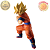 SON GOKU SSJ CARREGANDO KAMEHAMEHA NEW 2025 DRAGON BALL Z GRANDISTA BANPRESTO 100% ORIGINAL LACRADO - Imagem 2