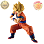 SON GOKU SSJ CARREGANDO KAMEHAMEHA NEW 2025 DRAGON BALL Z GRANDISTA BANPRESTO 100% ORIGINAL LACRADO - Imagem 4