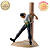 SUPORTE PARA CANETA ZORO CLÁSSICO ONE PIECE BANPRESTO 100% ORIGINAL LACRADO - Imagem 3