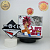 SON GOKU KID SSJ4 RED HAIR DRAGON BALL DAIMA MASTERLISE ICHIBAN KUJI LETRA A BANDAI 100% ORIGINAL LACRADO - Imagem 4