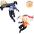 CONJUNTO NARUTO VS SASUKE ADULTOS BORUTO VIBRATION STARS BANPRESTO 100% ORIGINAL LACRADO - Imagem 1