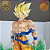 SON GOKU SSJ FIRST TIME FIGURE CLASS STUDIO 1/4 WAVE DRAGON BALL Z 100% ORIGINAL - Imagem 2