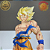 SON GOKU SSJ FIRST TIME FIGURE CLASS STUDIO 1/4 WAVE DRAGON BALL Z 100% ORIGINAL - Imagem 5