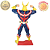 ALL MIGHT MY HERO ACADEMIA GRANDISTA BANPRESTO 100% ORIGINAL LACRADO - Imagem 3