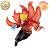 [PRÉ-VENDA AGOSTO/2026 - 50%] NARUTO MODO BARYON BORUTO VIBRATION STARS BANPRESTO100% ORIGINAL LACRADO - Imagem 1