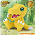 AGUMON DIGIMON SOFIVIMATES BANPRESTO 100% ORIGINAL LACRADO - Imagem 1