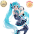 [PRÉ-VENDA SETEMBRO/2026 - 50%] HATSUNE MIKU SHIROTAN SCOOD CREATIVE FURYU 100% ORIGINAL LACRADO - Imagem 2