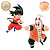 [PRÉ-VENDA SETEMBRO/2026 - 50%] GOKU KID VS VOVÔ GOHAN DRAGON BALL MATCH MAKERS BANPRESTO 100% ORIGINAL LACRADO - Imagem 1