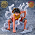 MONKEY D. LUFFY ONE PIECE GEAR 2 FIGUARTS ZERO BANDAI 100% ORIGINAL LACRADO - Imagem 1