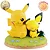 PIKACHU COM PICHU POKÉMON BANPRESTO 100% ORIGINAL LACRADO - Imagem 1