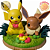 PIKACHU COM PICHU POKÉMON BANPRESTO 100% ORIGINAL LACRADO - Imagem 1